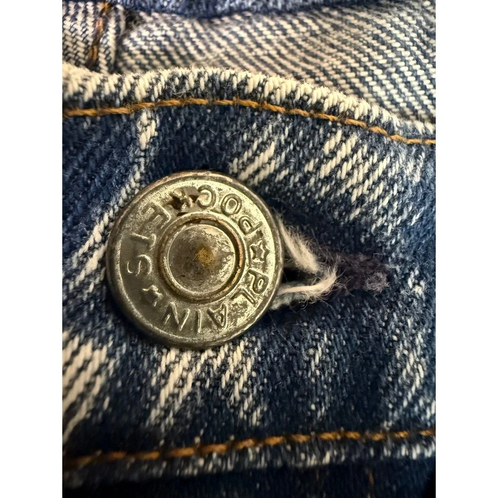 Vintage Weekends JCPenney Mens Acid Wash Jeans Made in USA Blue W29 L30 4099 IND